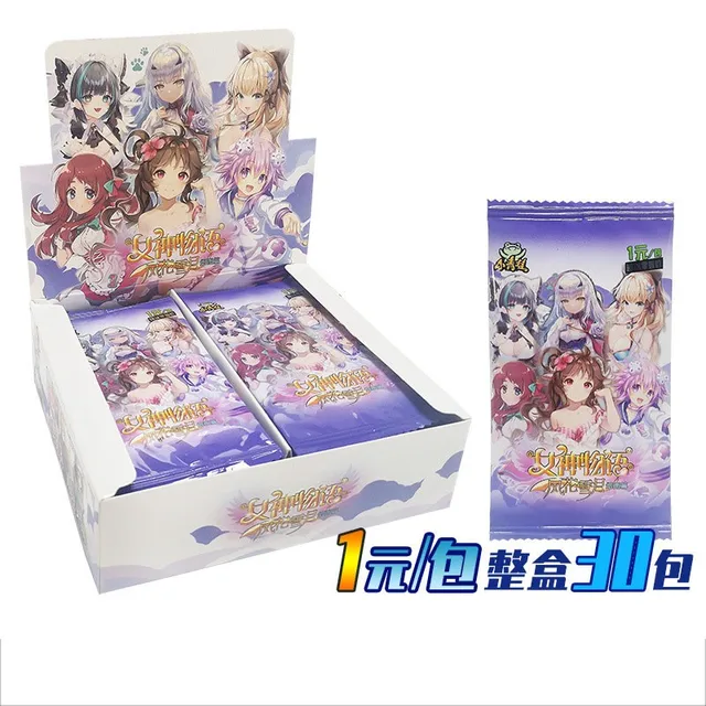 2022 NEW Japanese Anime Goddess Story Collection rare Cards box Child Kids Birthday Gift Game collectibles Cards for girl toys 5
