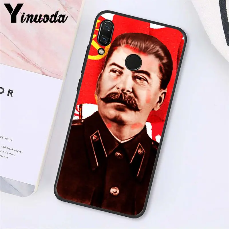 Yinuoda Главнокомандующем русской армии Сталин чехол для телефона для Xiaomi Redmi8 4X 6A S2 Go Redmi 5 5Plus Note8 Note5 7 Note8Pro