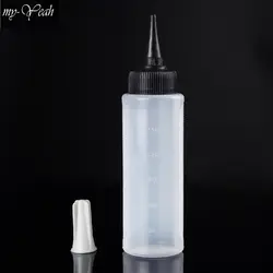150 мл Pro Парикмахерская очистки бутылки шампуня аппликатор пустая бутылка сухой стиральная горшок очистки по уходу за волосами