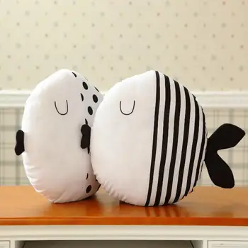 

Kissing Fish Stuffed Doll Toy Kid Room Decoration Pillow Children Birthday Gift