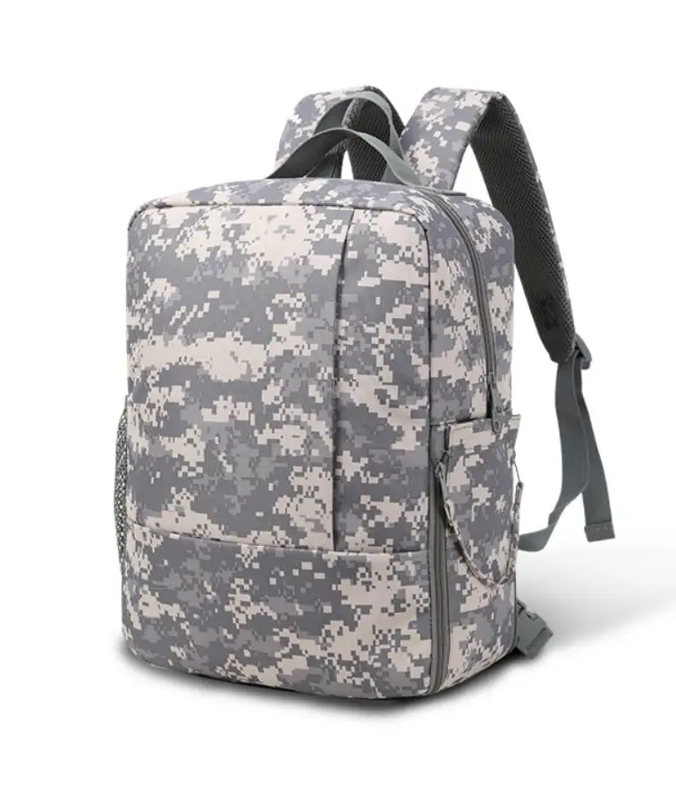 Camouflage Обновленный ПВХ водонепроницаемый рюкзак для камеры, уличная большая Вместительная дорожная сумка для цифровой зеркальной фотокамеры, 15,6 ''карман для ноутбука/w дождевик - Цвет: Camouflage