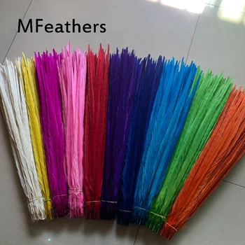 

Wholesale 100PC 60-65cm 24-26inch Natural Ringneck Pheasant Tail Feathers For Halloween Carnival Decorations Crafts Making acces