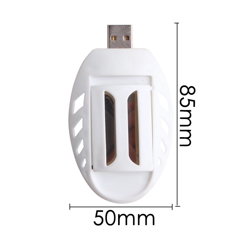 Портативный электрический USB нагреватель репеллента от комаров анти убийца