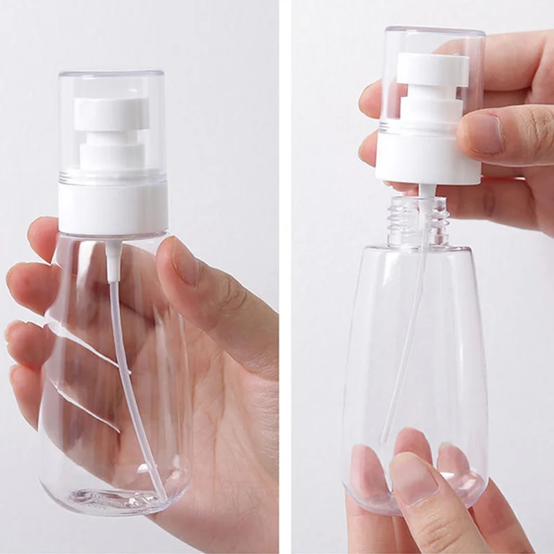 1PCS 30/60/80ml Portable Foam Bottle Empty Pump Clear Bottle Lotion Shampoo Dispenser Refillable Bottles foam pump bottle shampoo dispenser refillable bottle refillable plastic bottles