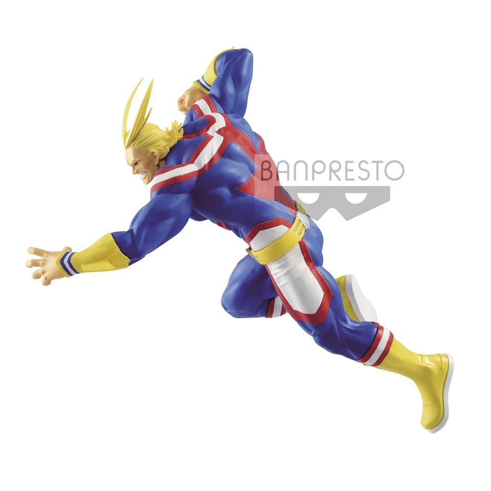 Tronzo Оригинальная фигурка Banpresto My Hero Academy All Might Figure ПВХ Коллекция моделей игрушек куклы Brinquedos