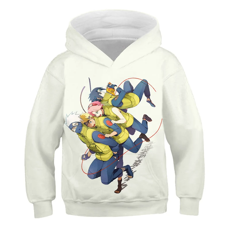 children's hooded tops Anime Boys/Girls Hoodie 3D Printed Kids Sweatshirt 2021 Cartoon Long Sleeve Children Cloth Creative Cool Hip Hop Tops 4-14T children's sweatshirts