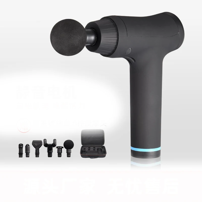 

Fascial gun home vibration massage gun body building muscle relaxation impact exercise recovery fascial gun