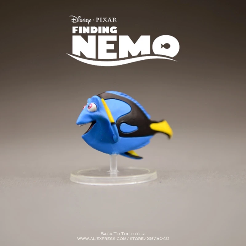Disney Find Nemo Белый Кит 4 5 см мини ПВХ фигурка кукла коллекция аниме игрушка модель