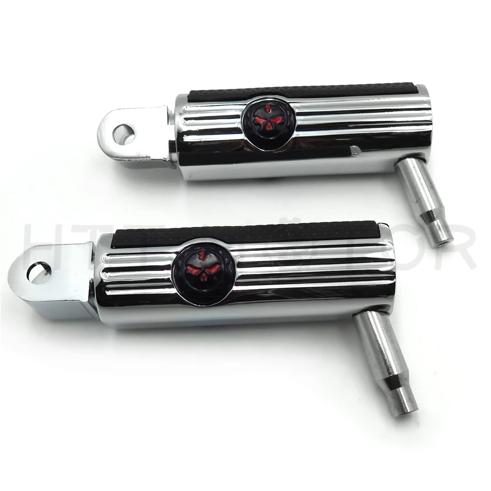 Aftermarket Череп подножки для Honda Stateline Shadow VLX VTX1300C VTX1800C VTX1800F