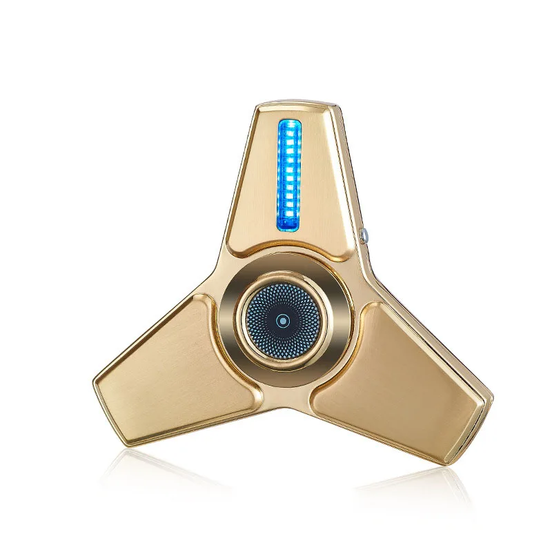Светодиодный светящийся Пальчиковый гироскоп для зарядки Зажигалка usb зарядка