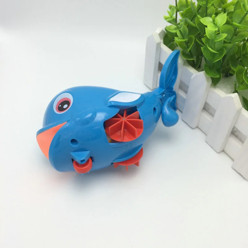 Хун Чжи детские игрушки для ванной обмотки Весна играть с водопроводной дельфин 6-7-10 месяцев Детские игрушки в возрасте для детей от 1 до 2 лет