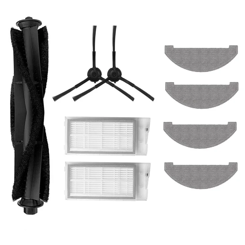 

High Quality Main Brush Side Brush HEPA Filter Mop Cloths For ROIDMI EVE Plus Vacuum Cleaner Spare Parts