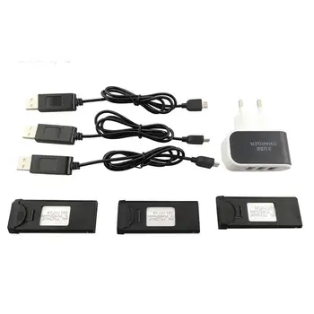 

RCtown 3Pcs 3.7V 900mah Lithium Battery Spare Accessories for XS809 XS809HW Foldable Quadcopter