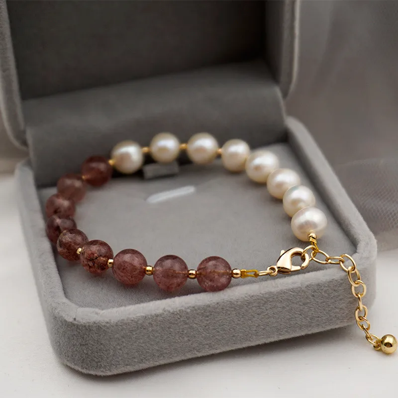 sweater with pearl bead cuffs