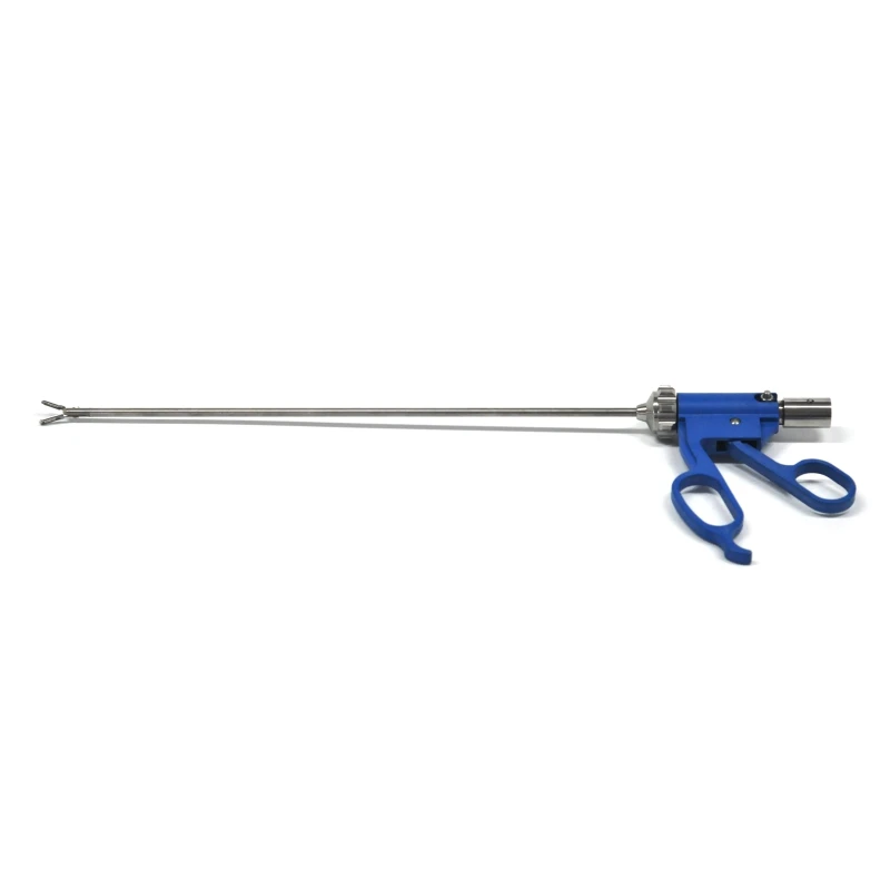 

Laparoscopic Bipolar Atraumatic Fenestrated Grasper, Double Action Bipolar Forceps
