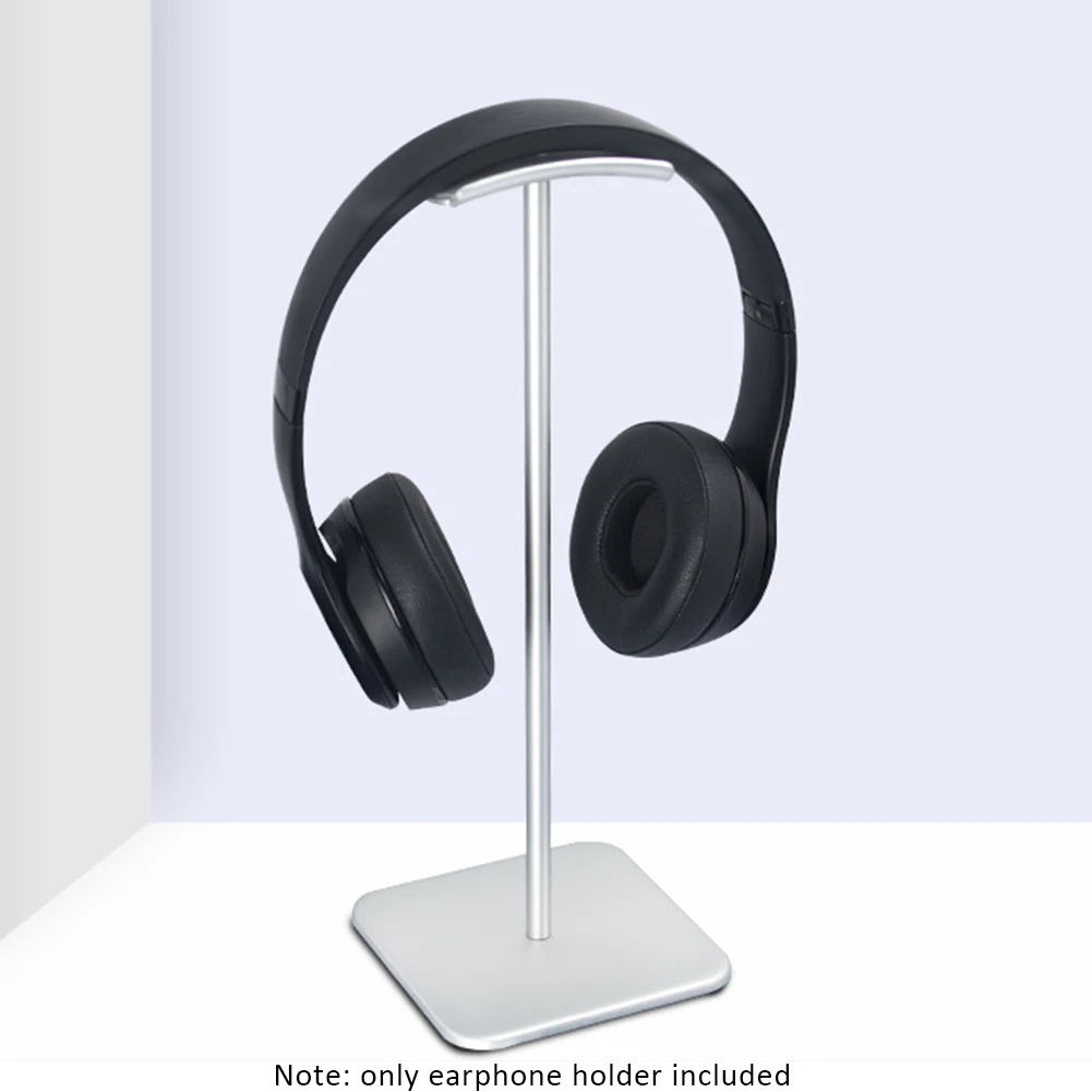 Table Solid Base Storage Detachable Display Headphone Stand Universal Holder Non Slip Hanger Home Office Portable Aluminum Alloy