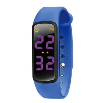 

Potty Training Watch - Water Resistant Baby Reminder Timer - Urinal Trainer for Girls and Boys -LED Display, 9 Loop Songs - Blue