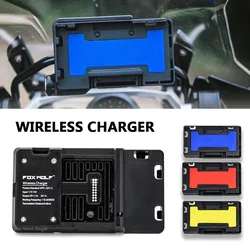 Mobile Phone Navigation Bracket Motorcycle Wireless Charging Charger For BMW R1200GS R1250GS ADV LC F750GS F850GS S1000XR