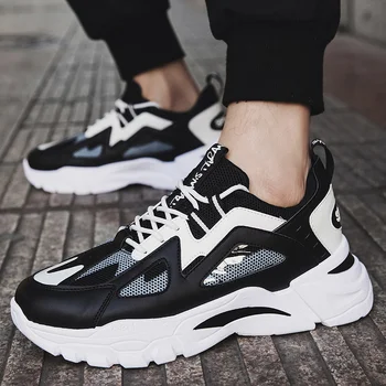 

Sneakers Women Fashion Vulcanized Shoes Woman Designer Platform Chunky Sneakers Ladies Trainers Female Dad Shoes