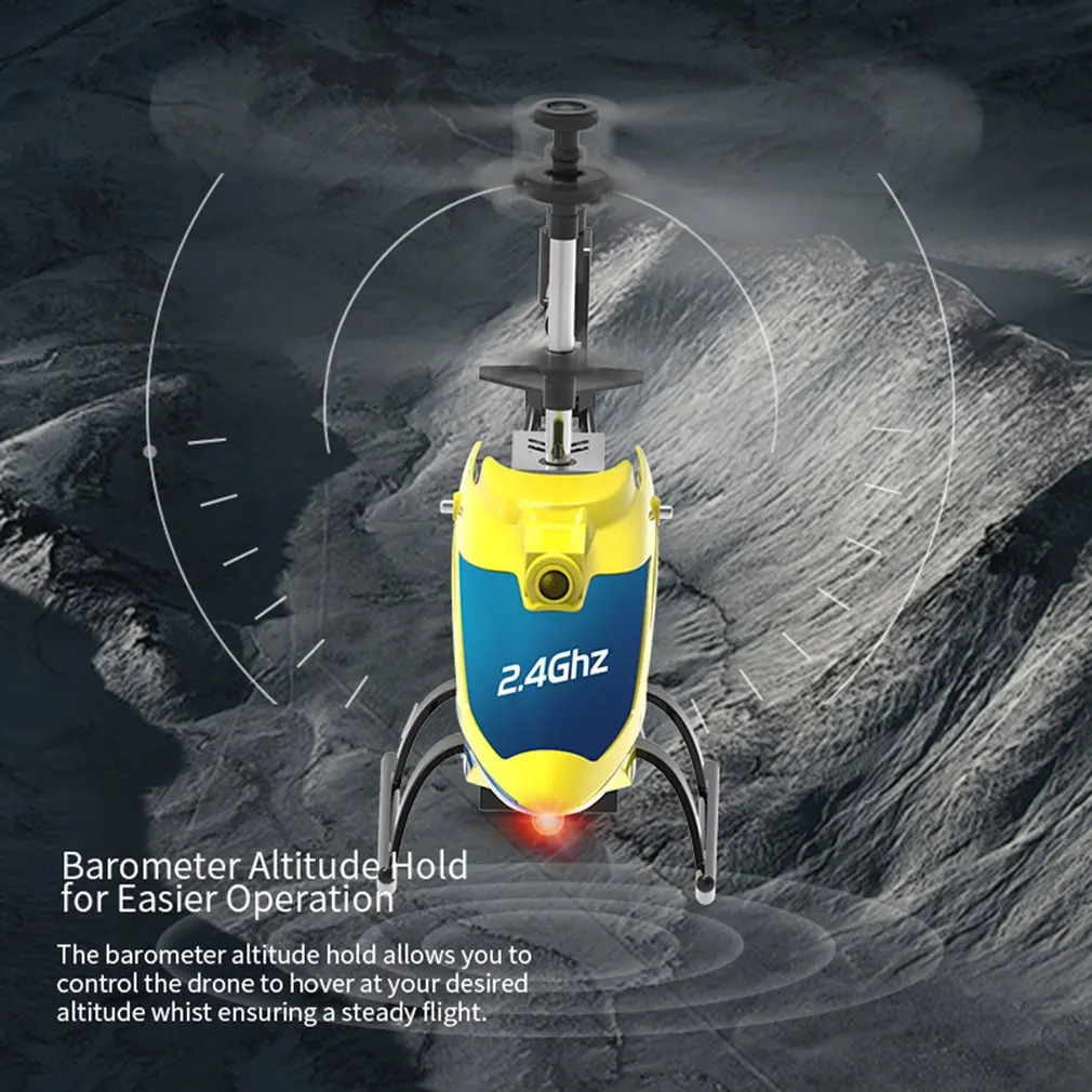 JJRC GAZE JX03 2,4G 4CH удержание высоты Hover один ключ взлет RC Вертолет Модель RTF игрушки красный желтый с Wifi 720P HD камера
