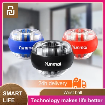

Youpin Yunmai anti-stress wrist trainer new product launches hot selling LED gyroscope essential gyroscope gyroscope forearm tra