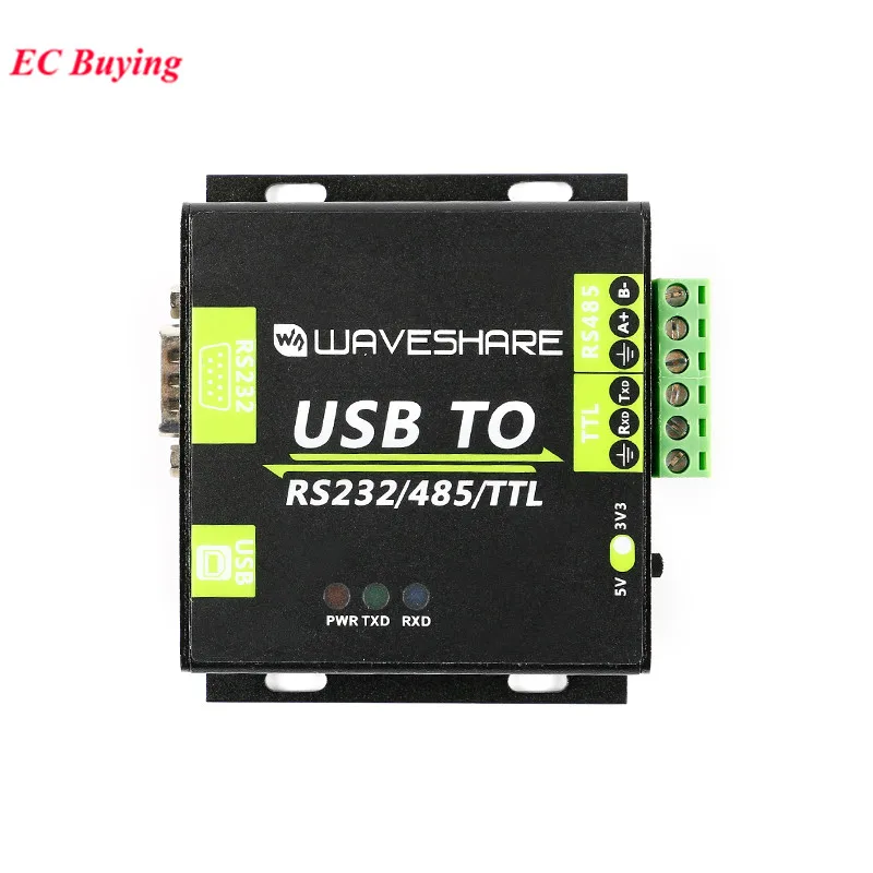Industrieller USB-zu-RS485-Seriellkonverter RS-485 232/422/TTL Halbduplex FT232RL Kommunikationsmodul CH343G Win8 10 Linux Mac – Detail 7