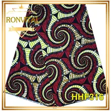 Женское платье DIY восковая ткань RONVITAL распродажа африканская печать Высокое качество хлопок Материал DIY ткани 6 ярдов/партия