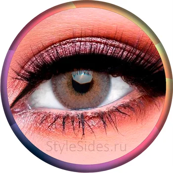 

Светло-серые линзы с тонким ободком