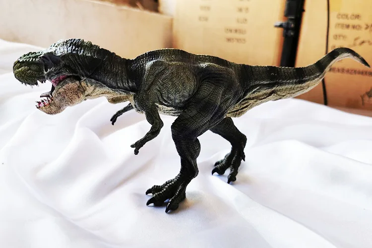 Твердые ходячие T-Rex модель игрушки рот активная ходьба Плотоядный динозавр Игрушка развивающая модель
