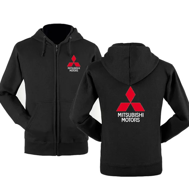 Весенне-осенние толстовки на молнии с логотипом Mitsubishi, верхняя одежда, мужская повседневная куртка, брендовые толстовки на молнии и толстовки f