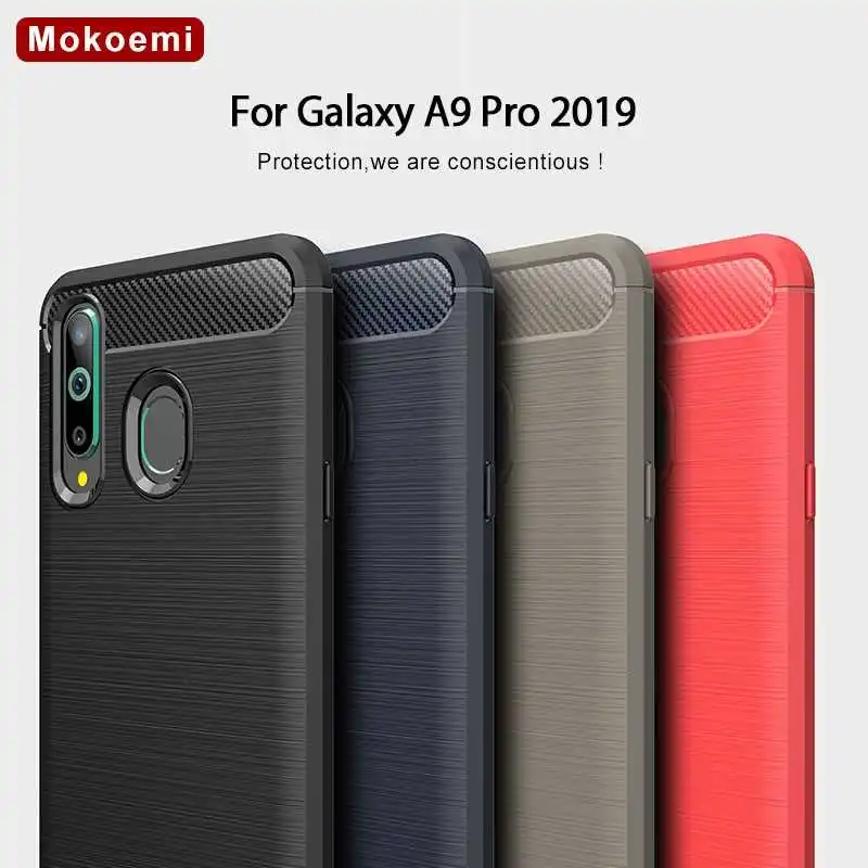 

Mokoemi Shock Proof Soft Silicone 6.4"For Samsung Galaxy A9 Pro 2019 Case For Samsung Galaxy A9 Pro 2019 Phone Case Cover