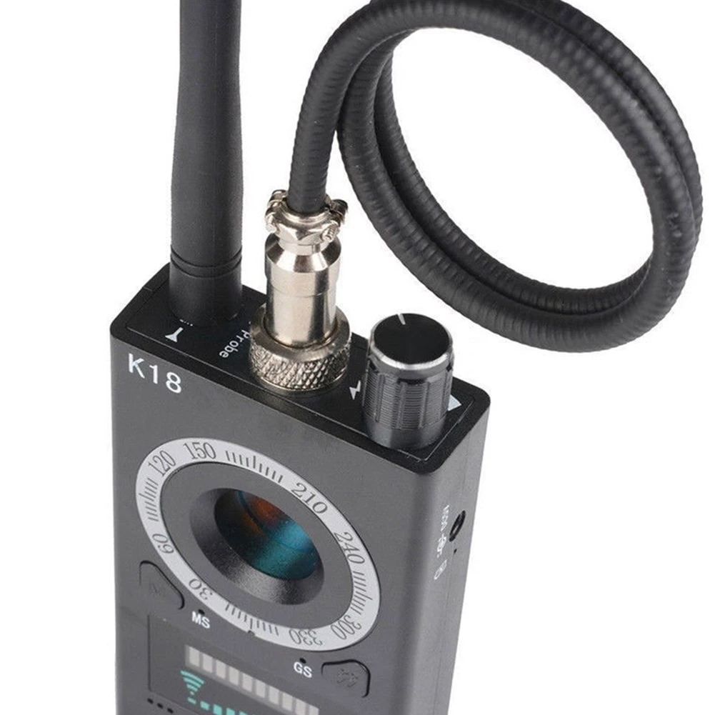K18 Finder Full-Range аудио GSM радио волна RF сигнала сканирования камеры детектор конфиденциальности защиты ошибки