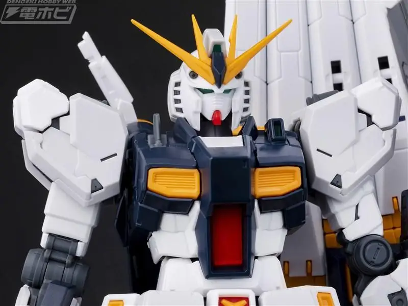 Bandai Gundam RG 1/144 RX-93 NU V собрать модель Наборы фигурки Детские игрушки