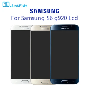 

Original Burn-in shadow LCD For SAMSUNG GALAXY S6 G920F G920A Display Touch Screen Digitizer Super Amoled Replacement