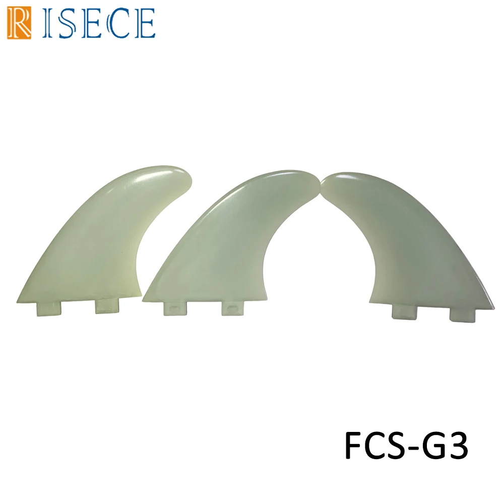 FCS Пластик плавника дя серфинга натуральный G3/G5/G7 нейлоновая доска для серфинга FCS плавника 3 шт./компл - Цвет: G3