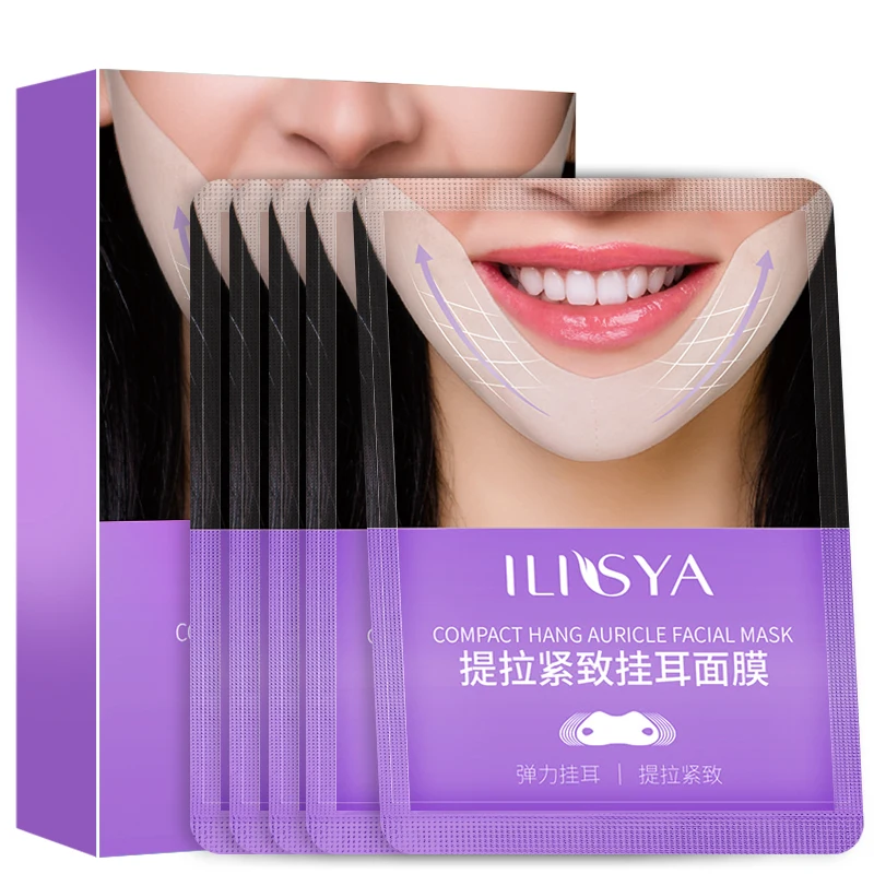 V-Line ILISYA маска для лица укрепляющая V-shape маска для лица подтягивающая Подтягивающая кожу увлажняющая маска для двойного подбородка