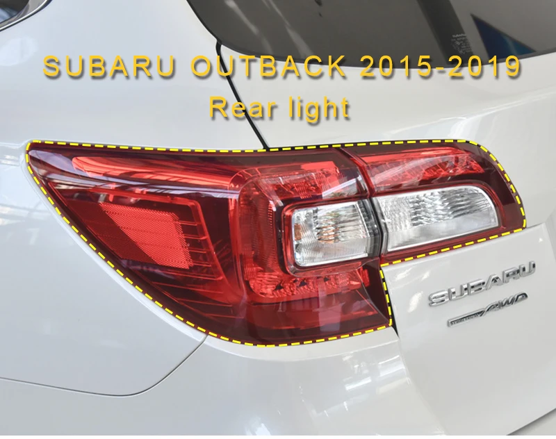 Для Subaru Outback- Автомобиль Стайлинг лампа для фары заднего света крышка обрезная рамка внешние аксессуары