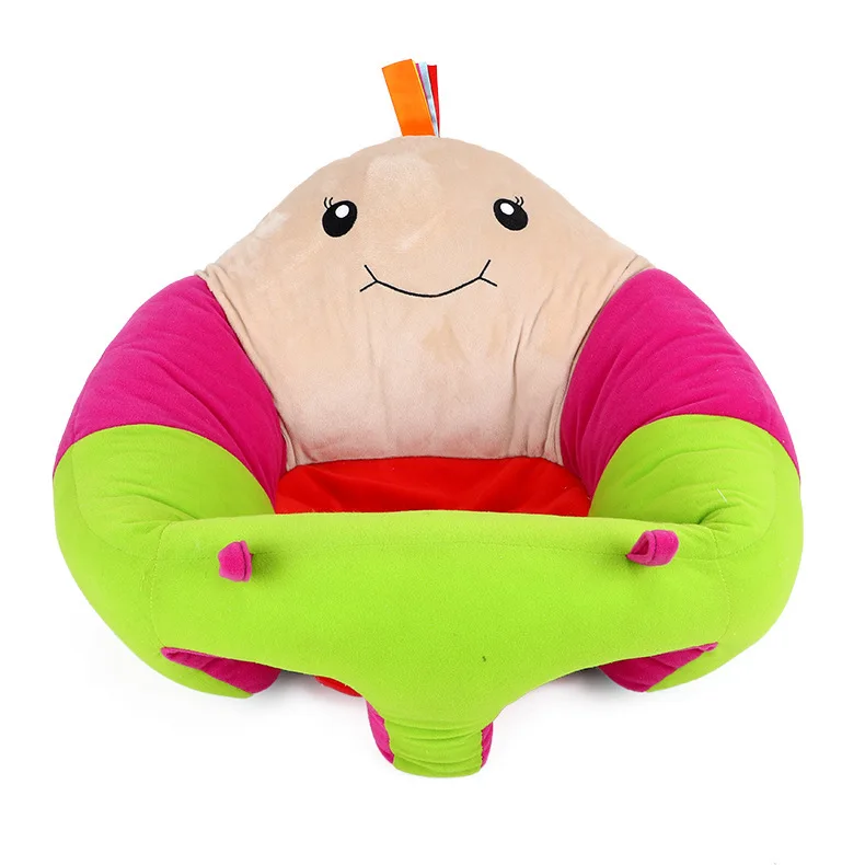 Портативный детский диван-стул с наполнением хлопковое кресло детское поддерживающее сиденье детское сидение детская Сидящая Подушка Bean Bag Декор детской комнаты - Цвет: tortoise