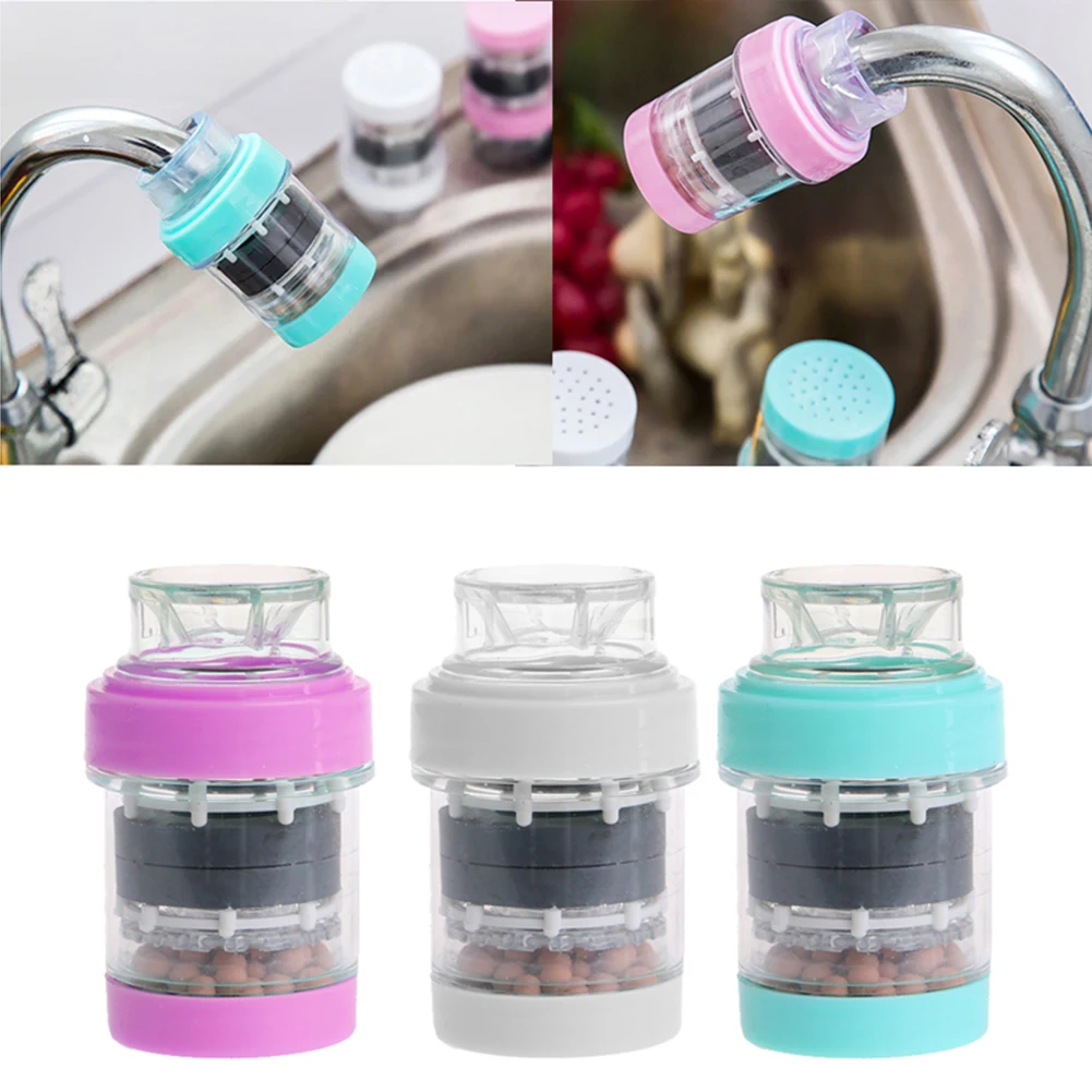 

1Pc Taps Water Purifier Activated Carbon Water Filter Kitchen Faucet Spouts For Water Distillers Filters Household Purifier