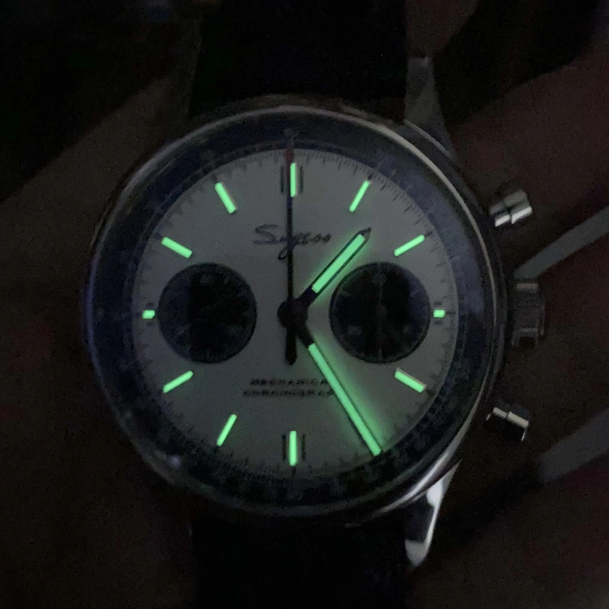 Sugess 1963 Chronograph Mechanical Seagull Movement st1901 Swan neck Watch Men Sapphire 40mm Metal bracelet Watches Mens 2020