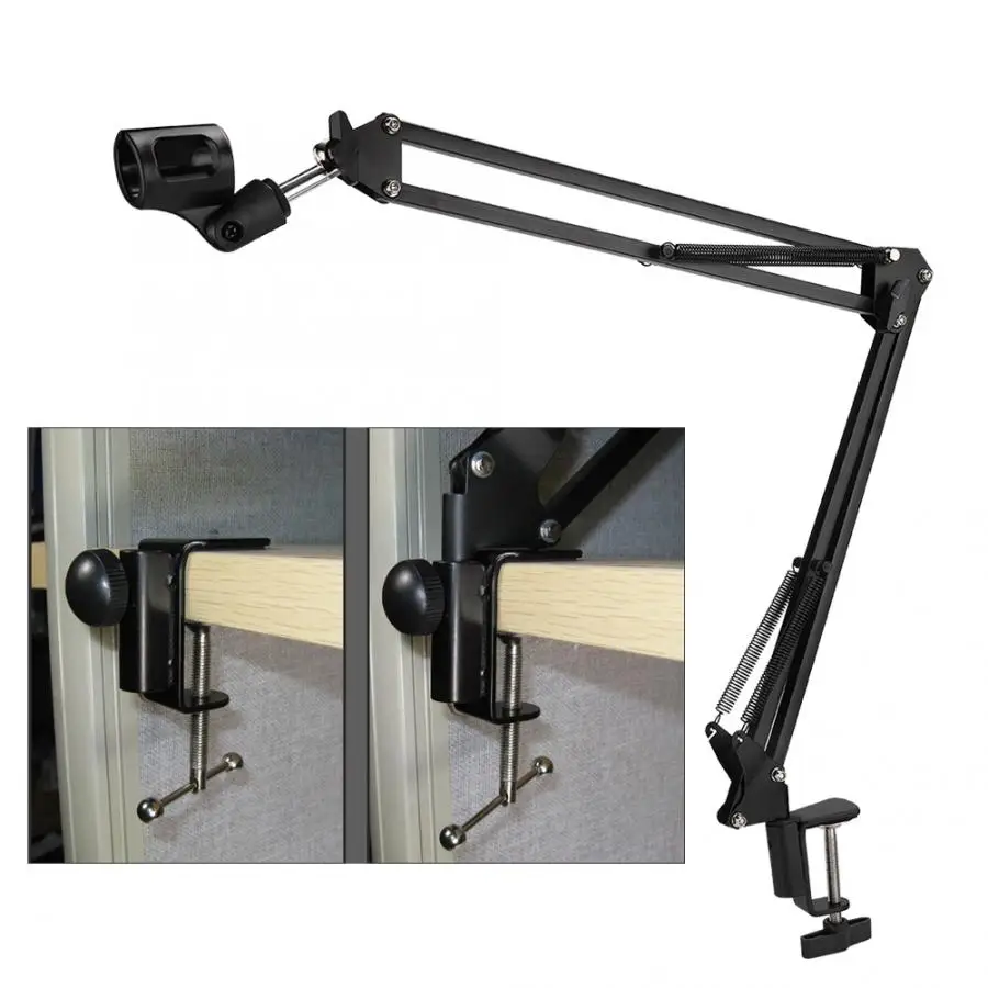 recording studio equipment NB-35 5/8inch Screws 360 Degrees Rotating Metal Microphone Bracket Kit for Capacitive Mic