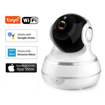 

Tuya Smart Life APP Home Security 1080P HD WiFi IP Camera 2.0MP PTZ Auto Tracking Camera Motion Detector