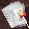 100pcs 10X15CM Transparent Cellophane Bag Opp Plastic Bags for Candy Lollipop Cookie Baking Packaging Wedding Party Gifts Favors 2
