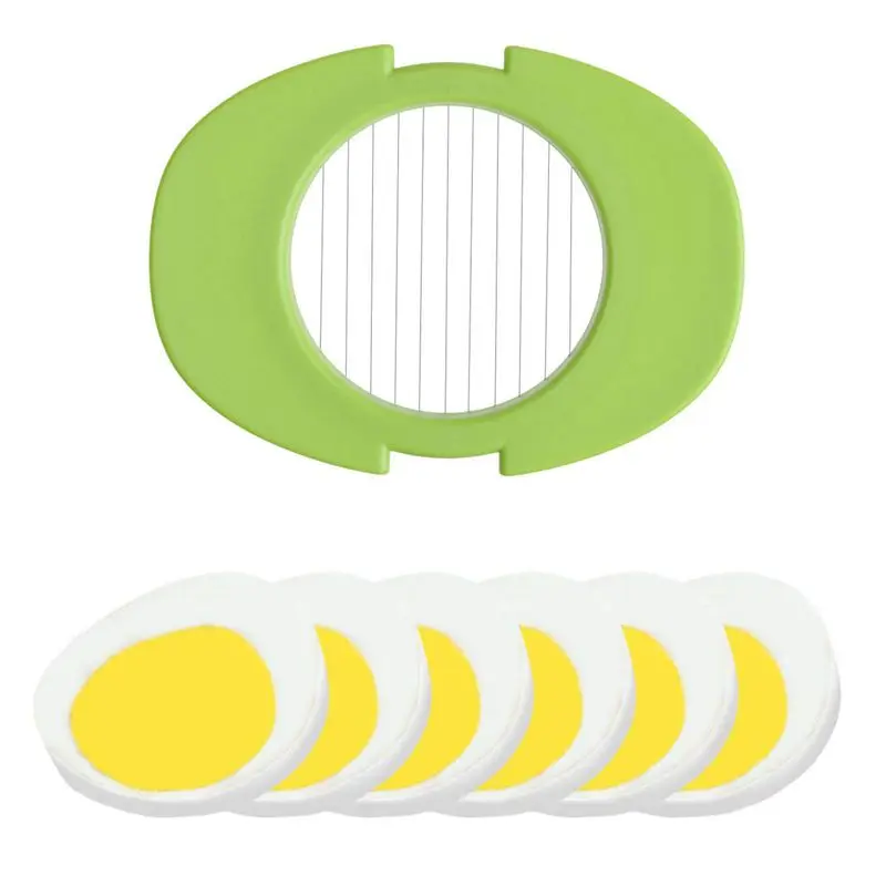 ABSS-набор для нарезки яиц с 3 резаками нарезаем вареные яйца тонкими ломтиками Легкая ручная нарезка яиц-без мощности, без шума-отлично подходит для песка