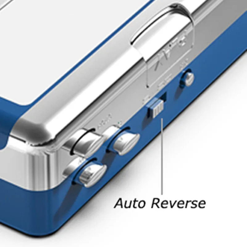 Walkman-caixa de Som Portátil com Bluetooth Reprodutor de Fita Fone de Ouvido Tocador de Fita Saída Bluetooth Alto-falante Portátil - Image 4