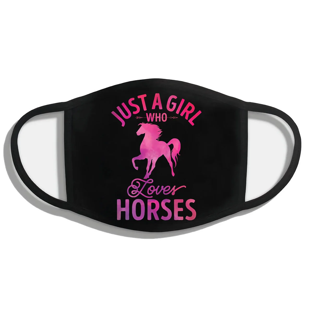 Маска детская из 100% хлопка с принтом лошади 12 шт. | Аксессуары для одежды