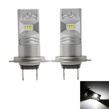 

2Pcs H7 Halogen 80W LED Auto Fog Lamp Light Bulbs Car Driving Lamp DRL 6500K White High Power Car Light Bulbs for Cars Headlight