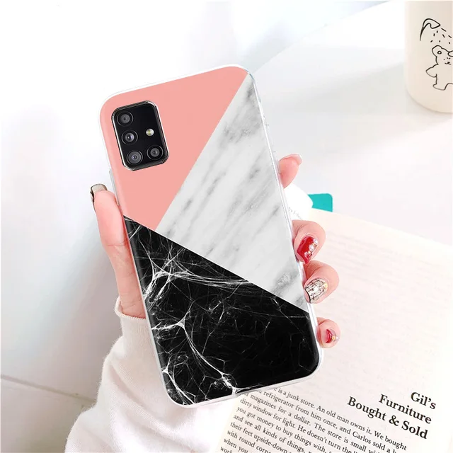 For Samsung A32 Case For Samsung Galaxy A12 A21S A52 A72 A51 A71 Flamingo Soft TPU Silicone 4G 5G A325F A326B Back Cover Fundas L080