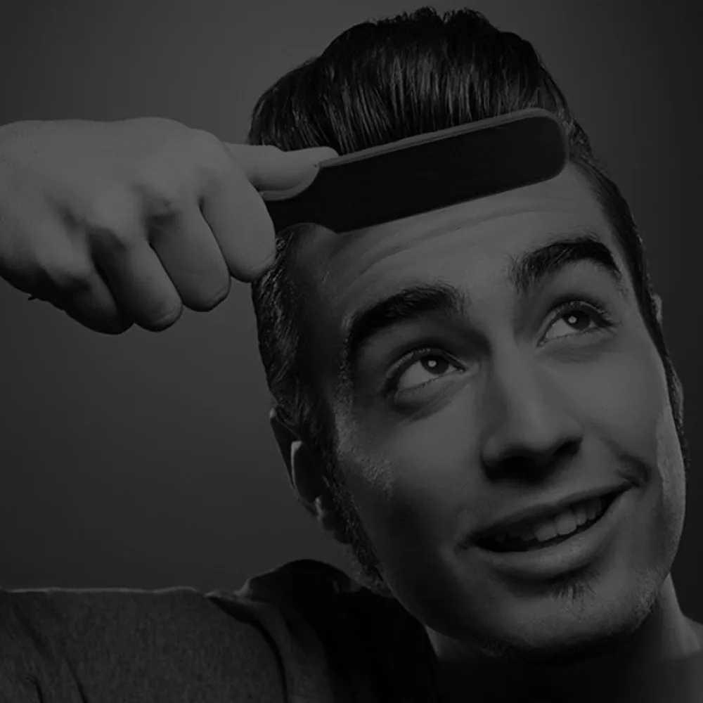 Гребень для бороды, личная Чистка в форме усов, расчесывание, Мужская стрижка головы, свинья, ворсистая щетка для бороды