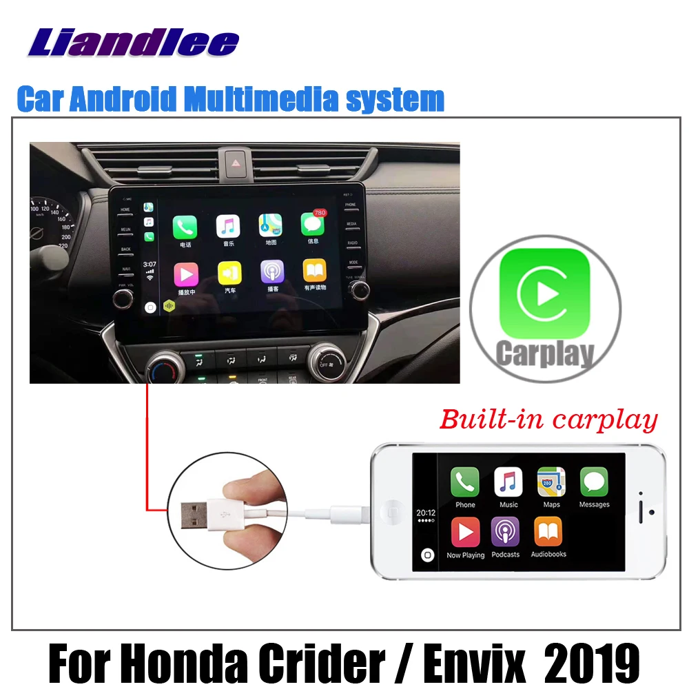 

Android For Honda Crider/Envix 2018 2019 Car IPS Screen Carplay BT Wifi GPS Navigation Multimedia Player